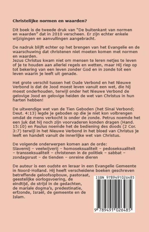 Achterkant van Christelijke normen en waarden?