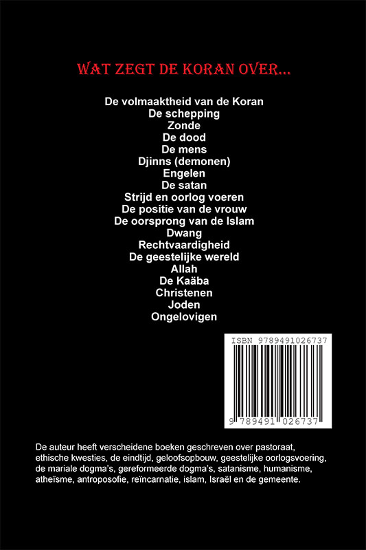 Achterkant van Wat zegt de Koran over...