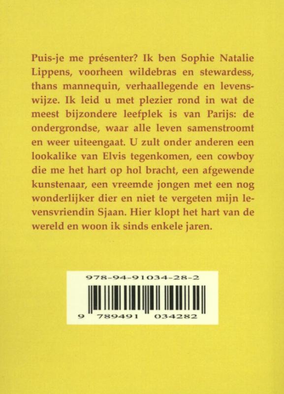 Achterkant van Het orakel van Parijs