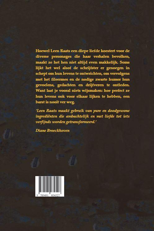 Achterkant van Barst