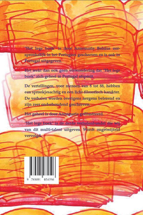 Achterkant van Het lege boek