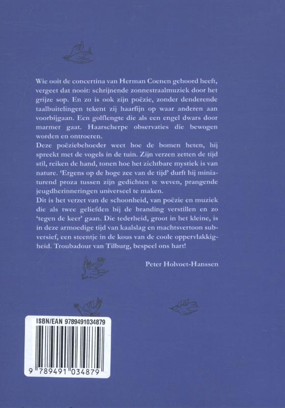 Achterkant van Tegen de keer