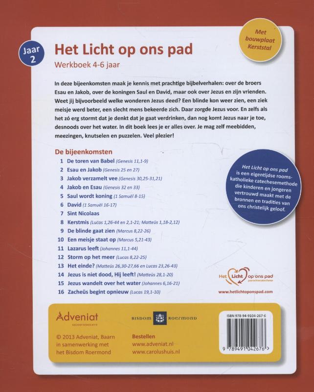 Achterkant van werkboek 4-6 jaar