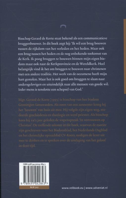 Achterkant van Bouwen in vertrouwen