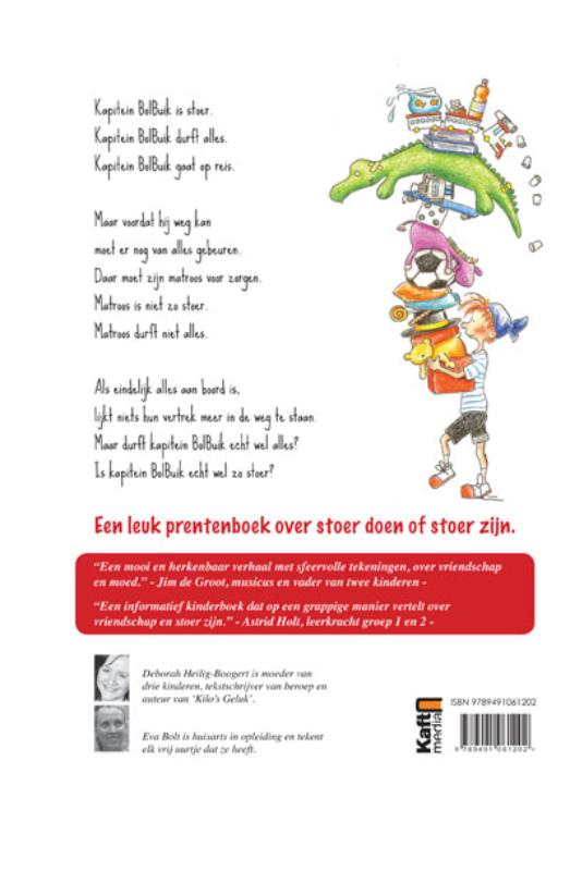 Achterkant van Kapitein BolBuik