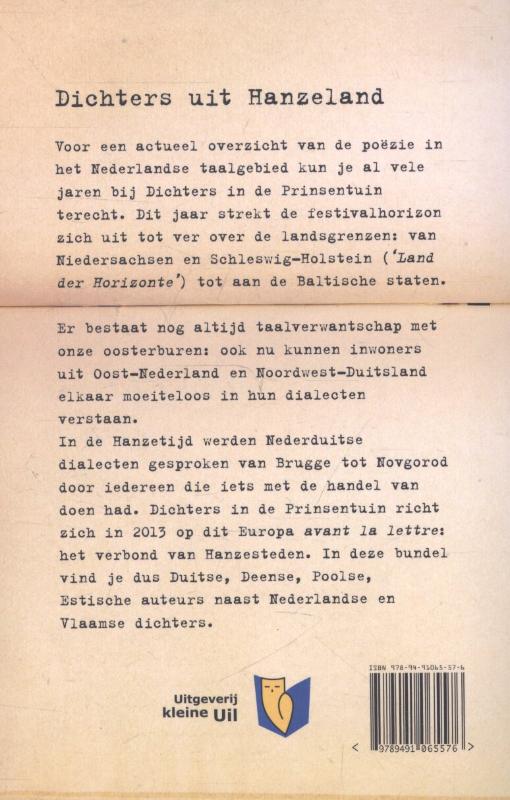 Achterkant van 2013