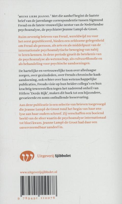 Achterkant van Brieven aan Jeanne Lampl-de Groot