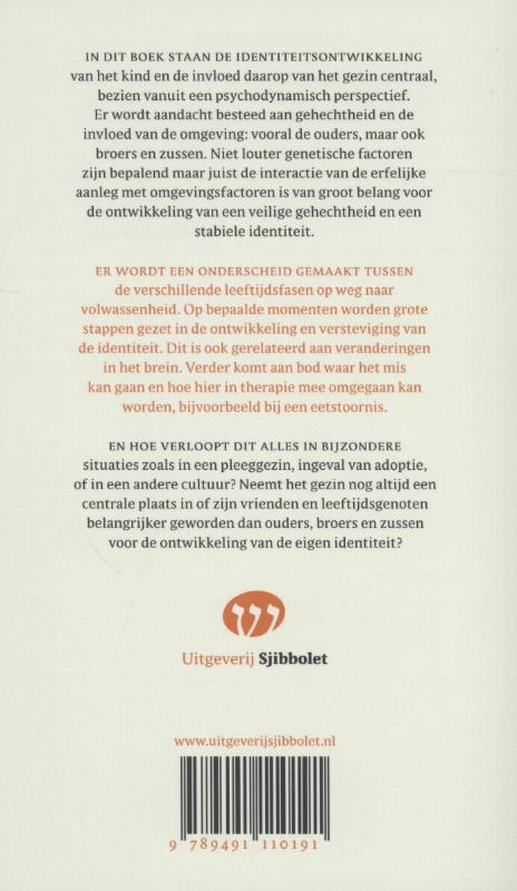Achterkant van Kind, gezin en identiteit