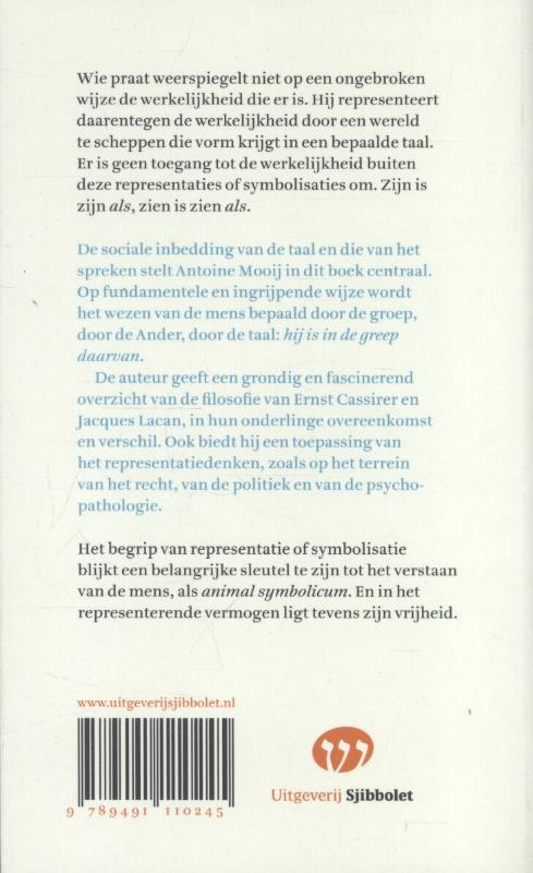 Achterkant van In de greep van de taal