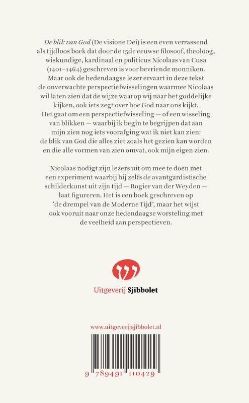 Achterkant van De blik van God