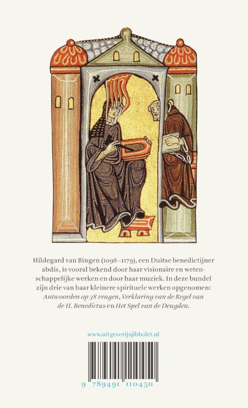 Achterkant van De Bijbel, de Regel en de Deugden