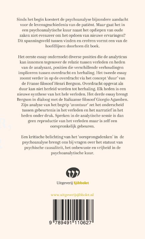 Achterkant van Kuur, duur, avontuur