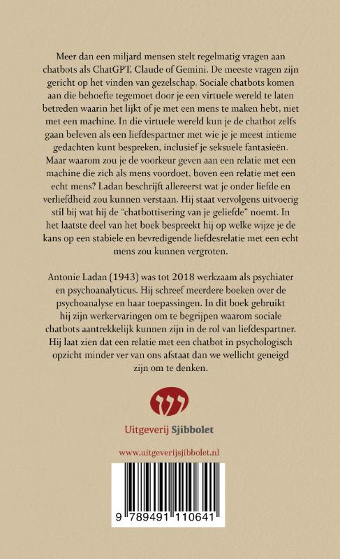 Achterkant van Liefde in tijden van AI