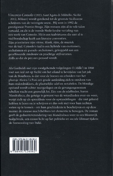 Achterkant van De glimlach van de onbekende zeeman