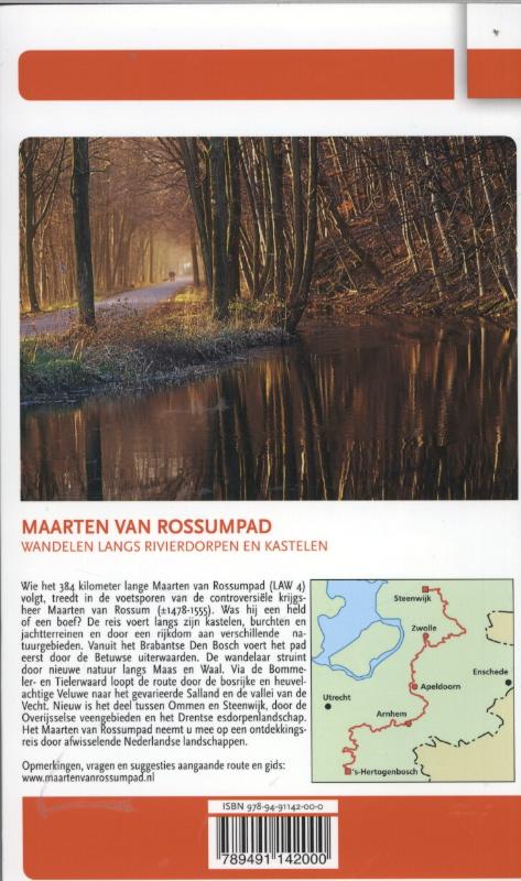 Achterkant van Maarten van Rossumpad