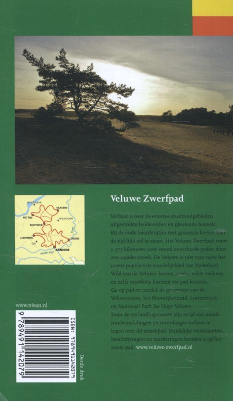 Achterkant van Veluwe Zwerfpad