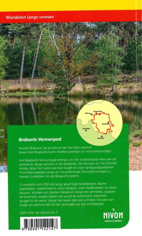 Achterkant van Brabants Vennenpad