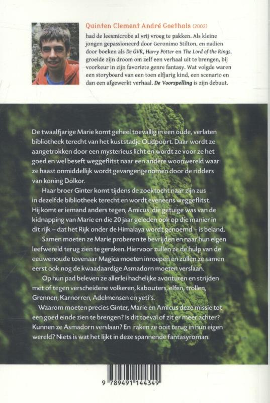 Achterkant van De voorspelling