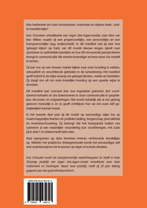 Achterkant van Manifest: Gelaagd kijken