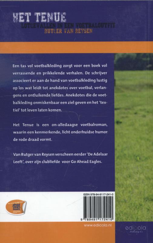 Achterkant van Het tenue