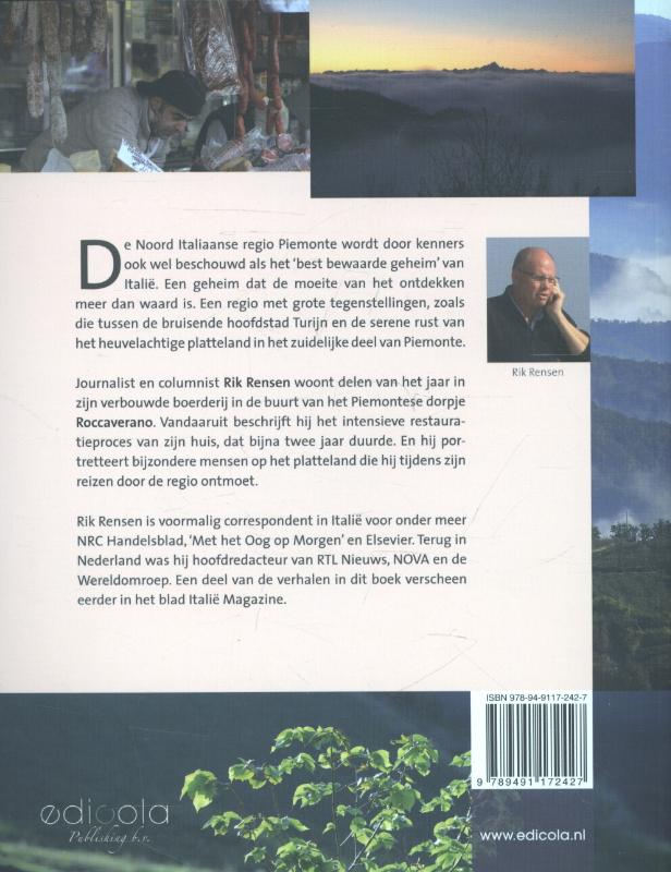 Achterkant van Geheimen van Piemonte