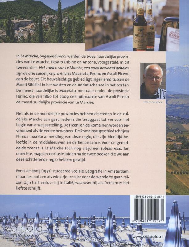 Achterkant van Het zuiden van Le marche