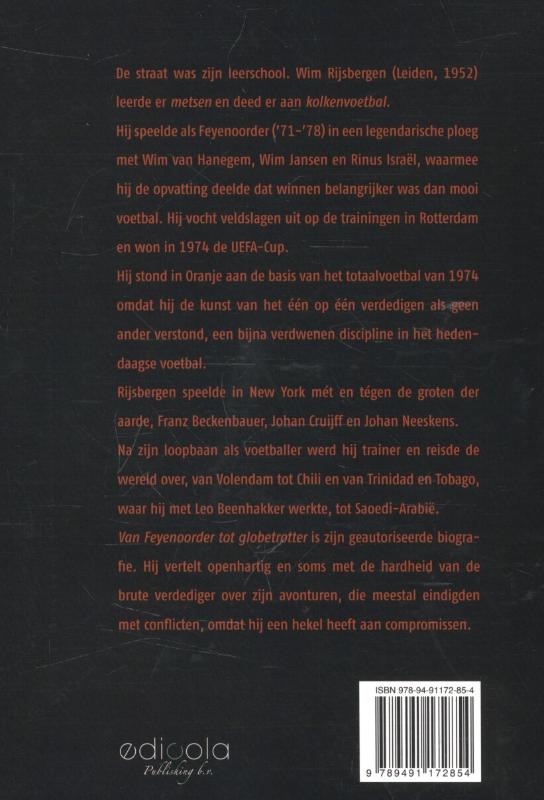Achterkant van Wim rijsbergen