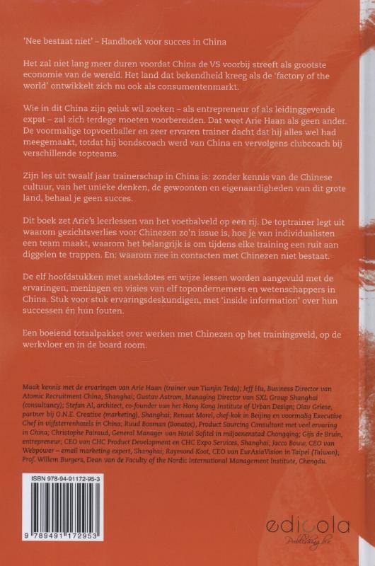 Achterkant van Nee bestaat niet