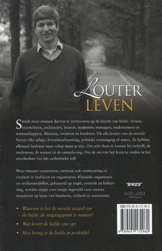 Achterkant van Louter leven