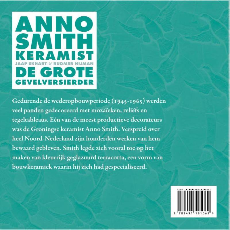 Achterkant van Anno Smith, keramist