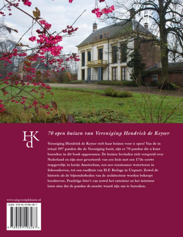 Achterkant van 70 open huizen van vereniging Hendrick de Keyser