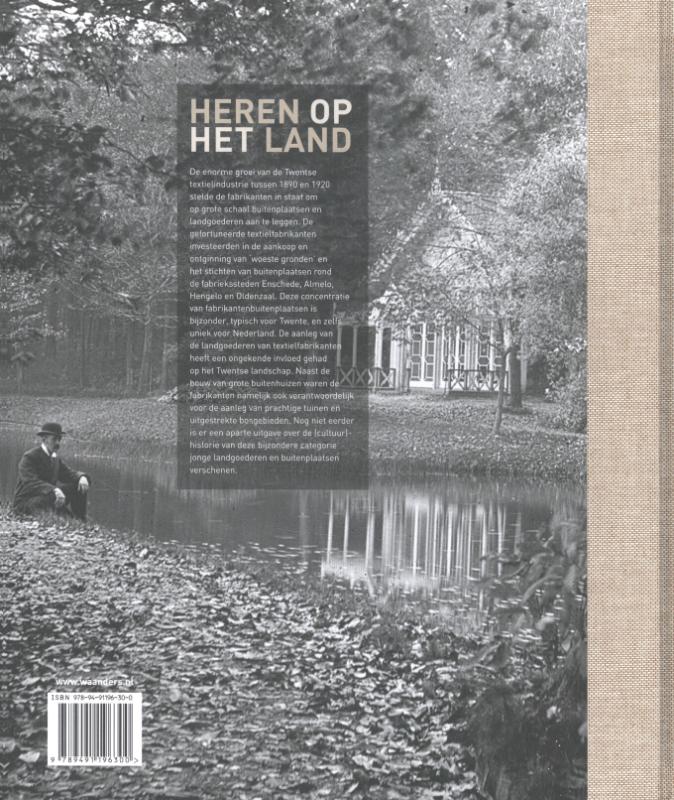 Achterkant van Heren op het land