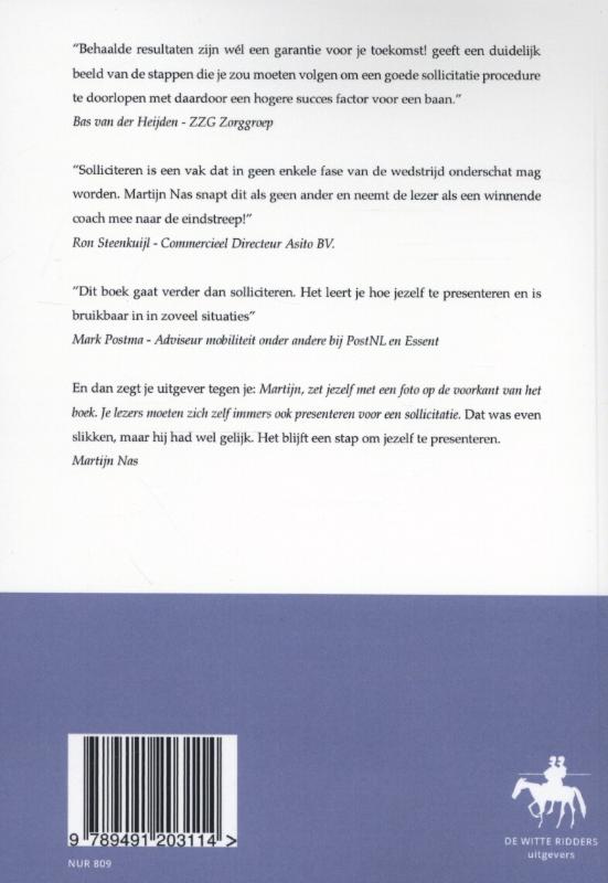 Achterkant van Behaalde resultaten zijn wel een garantie voor je toekomst!