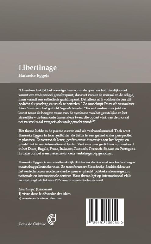 Achterkant van Libertinage