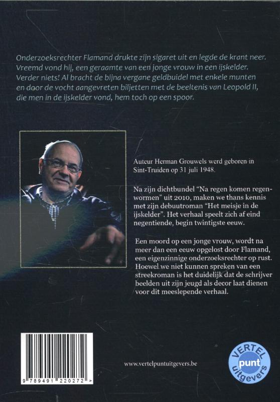 Achterkant van Het meisje in de ijskelder