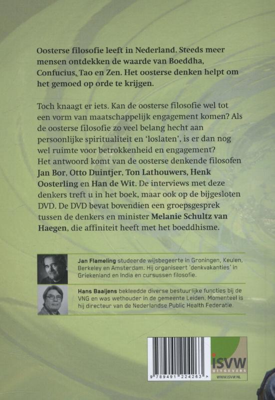 Achterkant van Oosterse denkers in de polder