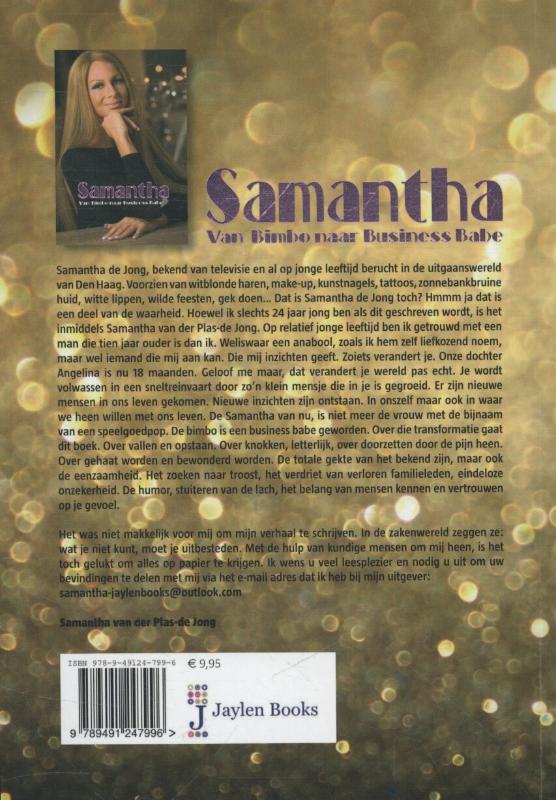 Achterkant van Samantha