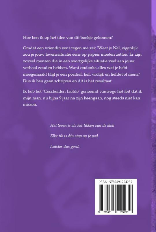Achterkant van Gescheiden liefde