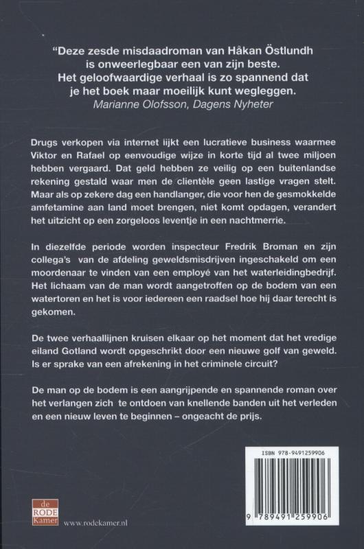 Achterkant van De man op de bodem