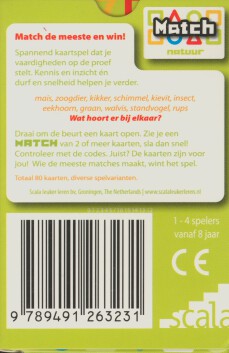 Achterkant van Natuur