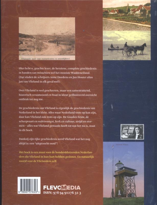 Achterkant van Vlieland een Nederlandse Geschiedenis