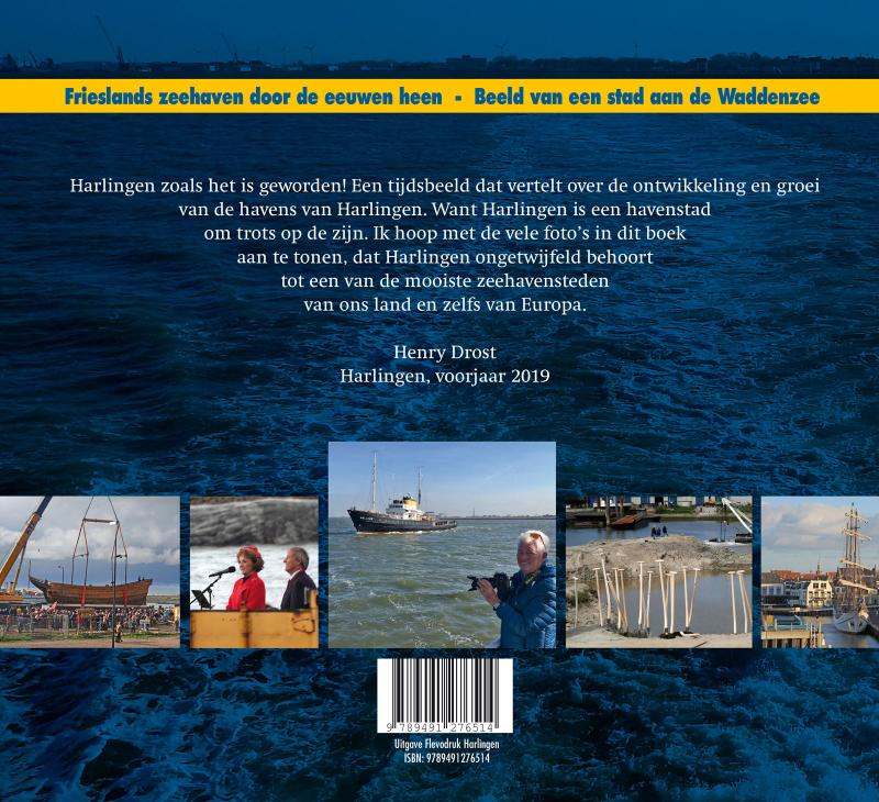 Achterkant van Harlingen Zee Haven