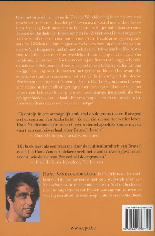 Achterkant van In Brussel