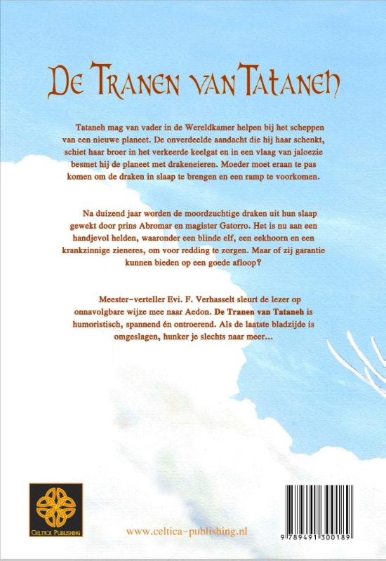 Achterkant van De tranen van Tataneh
