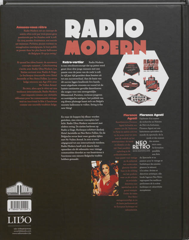 Achterkant van Radio Modern
