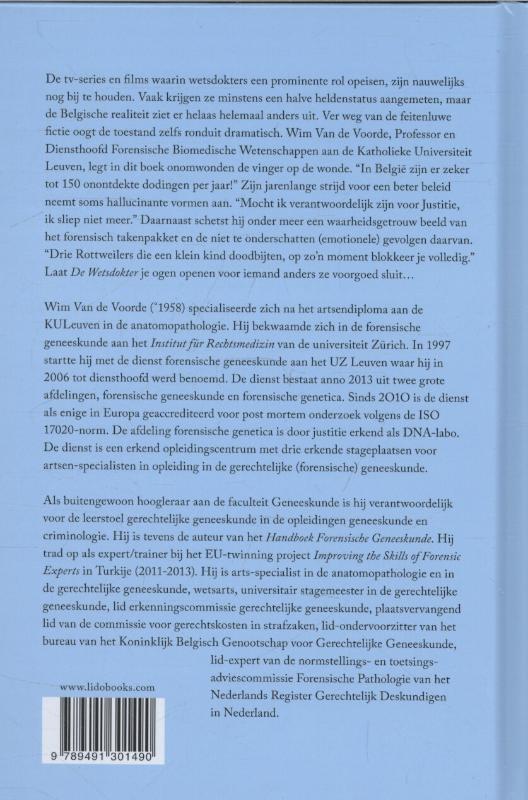 Achterkant van De wetsdokter