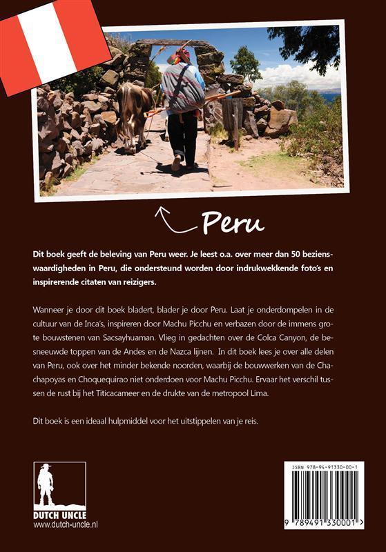 Achterkant van Peru