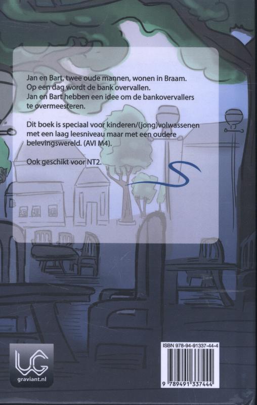 Achterkant van De overval