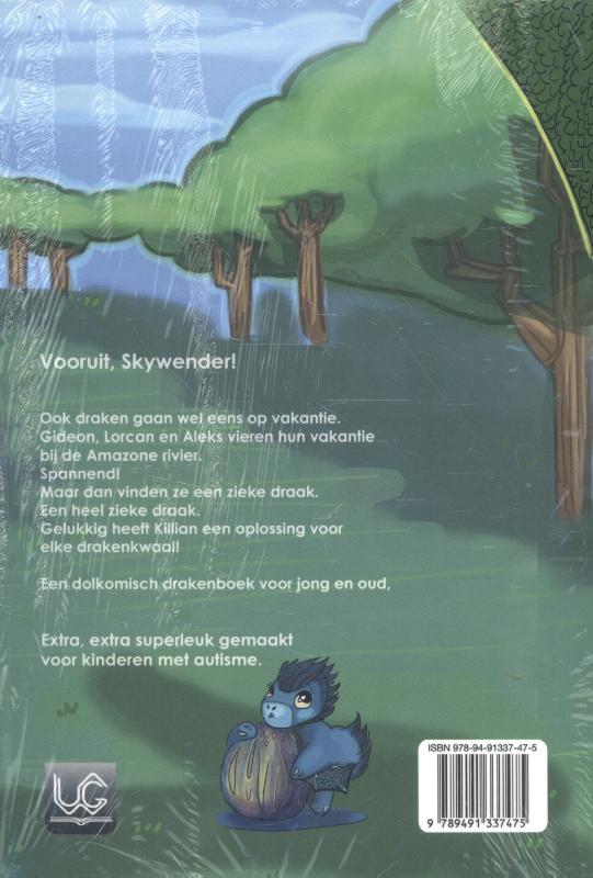 Achterkant van De Drakendokter