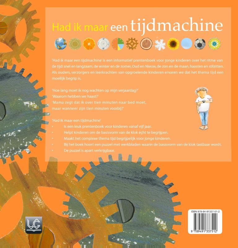 Achterkant van Had ik maar een tijdmachine
